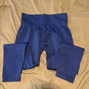NVGTN Azure Blue Shape Seamless Leggings